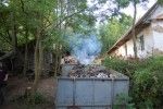 Začíná úklid, červenec 2008