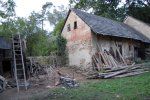 Bourání přístřešků a kůlen září 2008