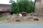 Dekorace na dvoře - červen 2010