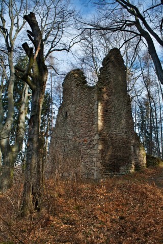 zřícenina Melechov - autor Josef Krčil