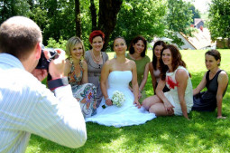 Focení na zahradě - červen 2013