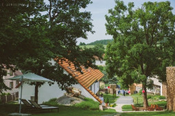 Statek Blažejovice nádvoří - červen 2013