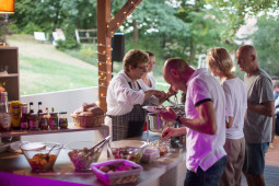 Catering - grilovaná večeře